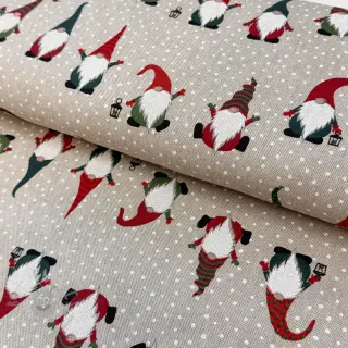 Tkanina dekoracyjna Linenlook Jolly tomte
