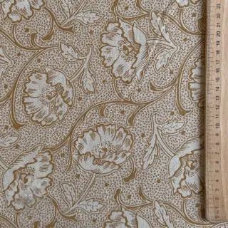 Tkanina dekoracyjna Linenlook Bloomy art craft yellow