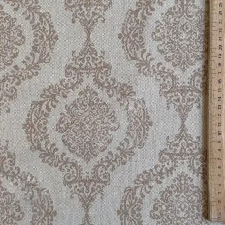 Tkanina dekoracyjna Linenlook Baroque damask charm taupe