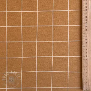 Tkanina dekoracyjna premium Freehand grid lines