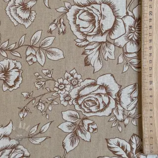 Tkanina dekoracyjna Linenlook Elegant rose bloom yellow