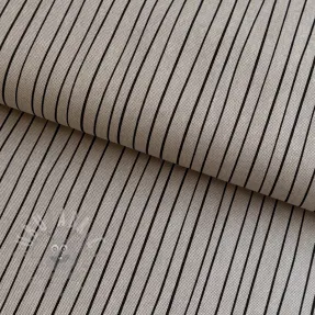 Tkanina dekoracyjna Linenlook Freehand thin lines