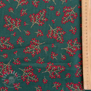 Tkanina dekoracyjna premium Winter berry bloom
