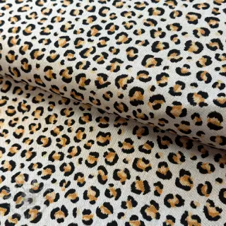 Tkanina dekoracyjna Linenlook Leopard animal small