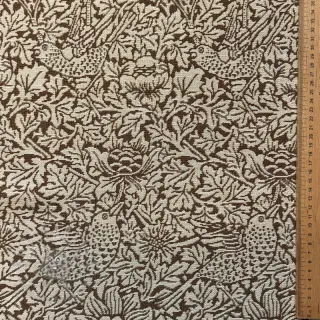 Tkanina dekoracyjna GOBELIN premium Anemone art craft brown