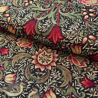 Tkanina dekoracyjna GOBELIN premium Ornate art craft black