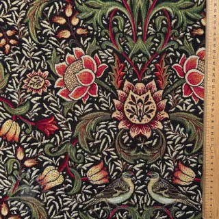 Tkanina dekoracyjna GOBELIN premium Ornate art craft black