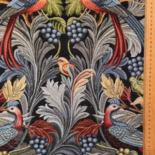 Tkanina dekoracyjna GOBELIN premium Leafy paradise bird