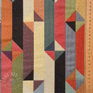 Tkanina dekoracyjna GOBELIN premium Graphic prism block