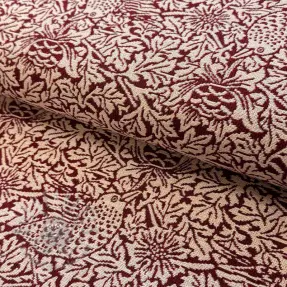 Tkanina dekoracyjna GOBELIN premium Anemone art craft wine