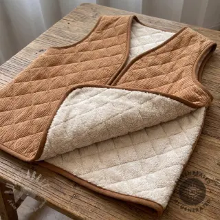 Sztruks QUILT light brown