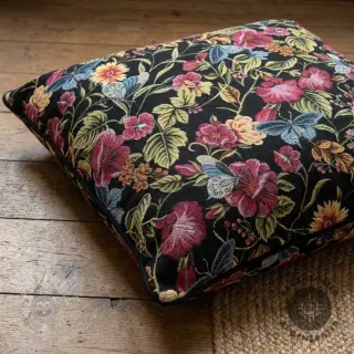 Tkanina dekoracyjna GOBELIN premium Vintage flower garden