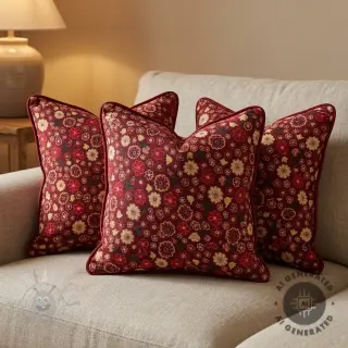 Tkanina dekoracyjna GOBELIN premium Little bloom art craft