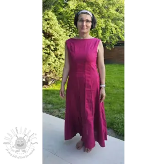 Len enzymatycznie prany cerise