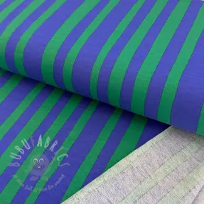 Dresówka Stripes by JENNIFER BOURON blue green ORGANIC