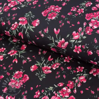 Tkaniny wieczorowe i damskie SOFT SKIN black