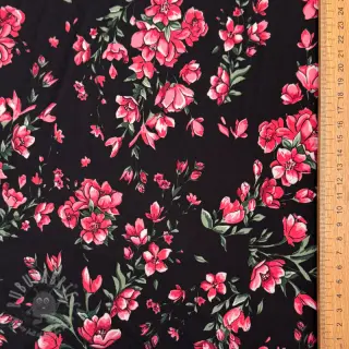 Tkaniny wieczorowe i damskie SOFT SKIN black