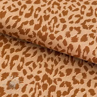 Len z wiskozą WASHED Animal skin sand