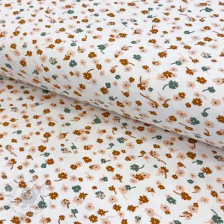 Jersey MODAL Small daisy white