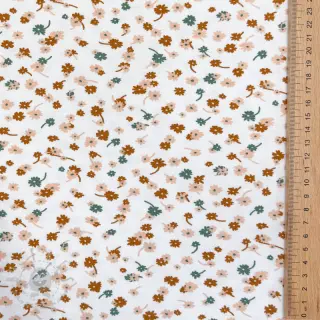 Jersey MODAL Small daisy white