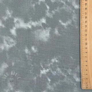 Muślin double gauze TIE DYE rock grey
