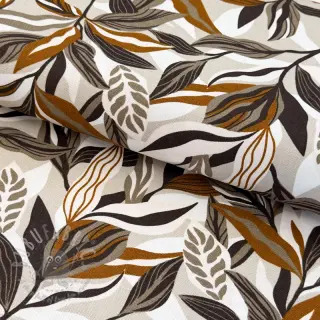 Tkanina dekoracyjna Leaves taupe