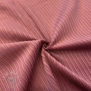 Sztruks STRIPE dark rose