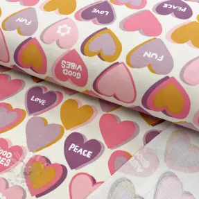 Dresówka Hearts ecru
