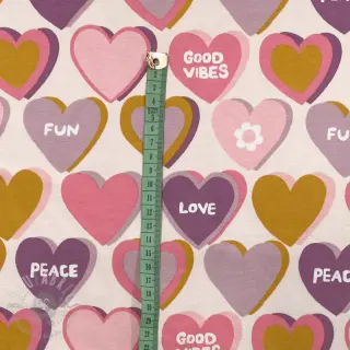 Dresówka Hearts ecru