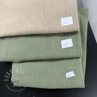Pakiet tkanin bawełna WASHED SLUB 001