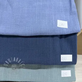 Pakiet tkanin bawełna WASHED SLUB 005