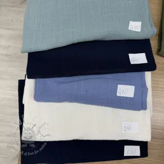 Pakiet tkanin bawełna WASHED SLUB 006