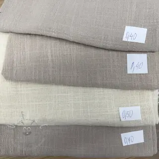 Pakiet tkanin bawełna WASHED SLUB 009