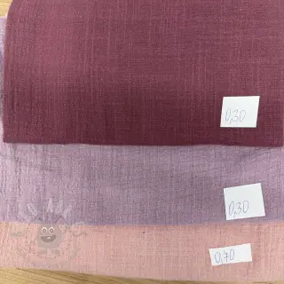 Pakiet tkanin bawełna WASHED SLUB 011