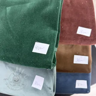 Paczka tkanin VELVET 012