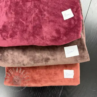 Paczka tkanin VELVET STRETCH 004
