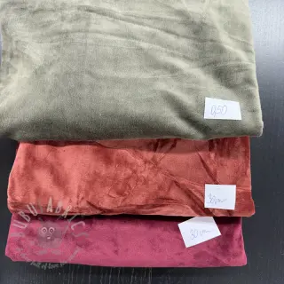 Paczka tkanin VELVET STRETCH 006