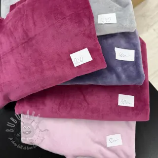 Paczka tkanin VELVET STRETCH 007