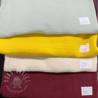 Pakiet tkanin double gauze 2410
