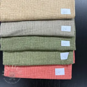 Pakiet tkanin double gauze 2417