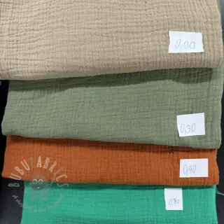 Pakiet tkanin double gauze 2427