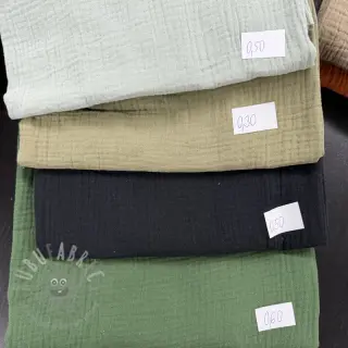 Pakiet tkanin double gauze 2431