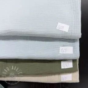 Pakiet tkanin double gauze 2435