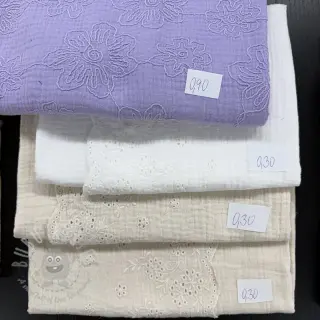Pakiet tkanin double gauze 2447