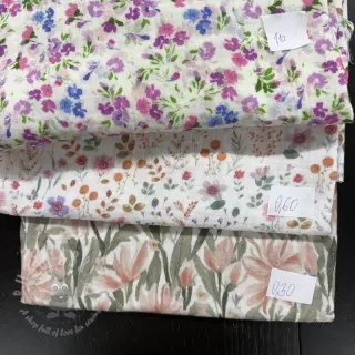Pakiet tkanin double gauze 2450