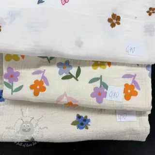 Pakiet tkanin double gauze 2456
