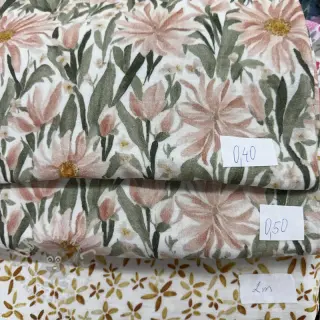 Pakiet tkanin double gauze 2457