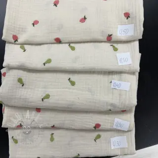 Pakiet tkanin double gauze 2463