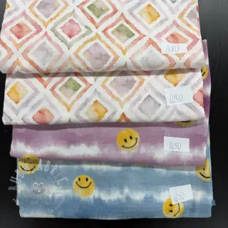 Pakiet tkanin double gauze 2474