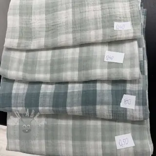 Pakiet tkanin double gauze 2491